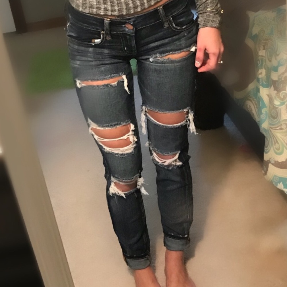 ae super low jeggings